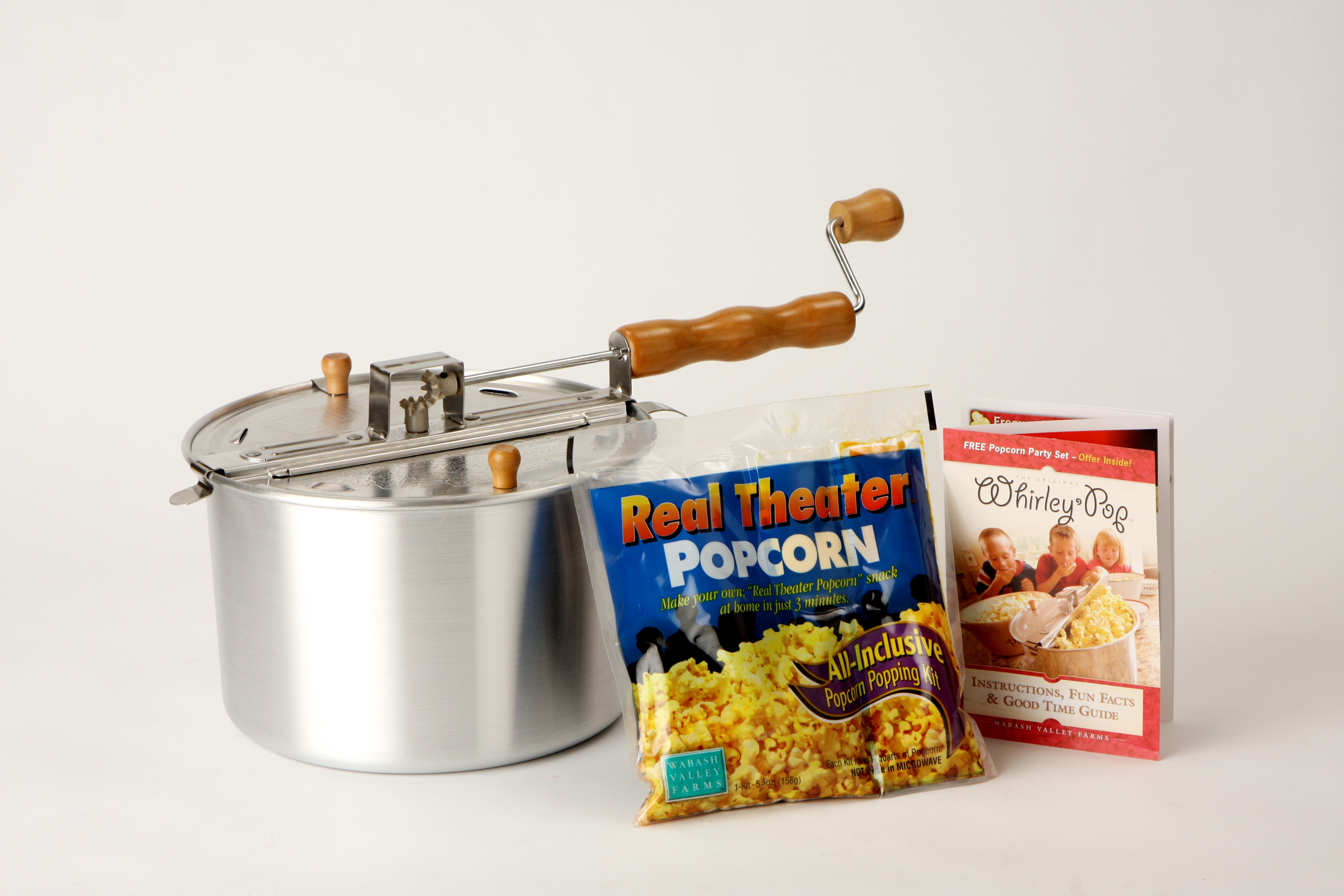 Zippy Pop 5.5-Quart Stovetop Popcorn Maker